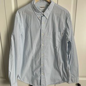 - Mens large Timberland button down - Business or causal